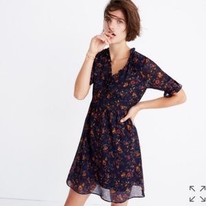 Madewell Freesia Dress in Climbing Vine